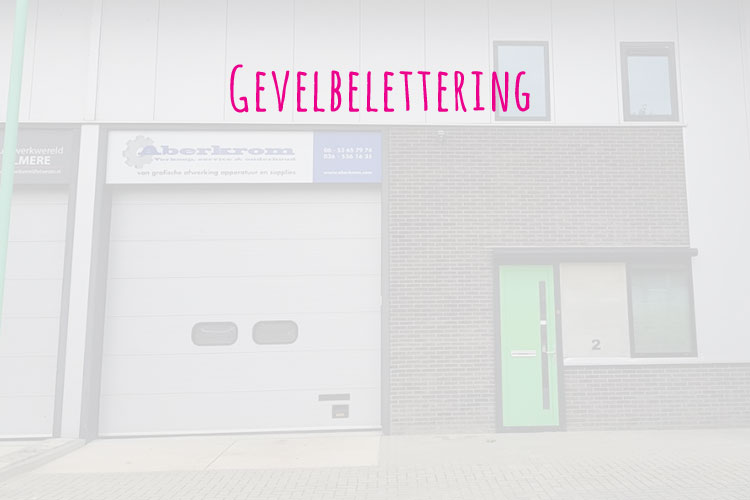 gevelbelettering